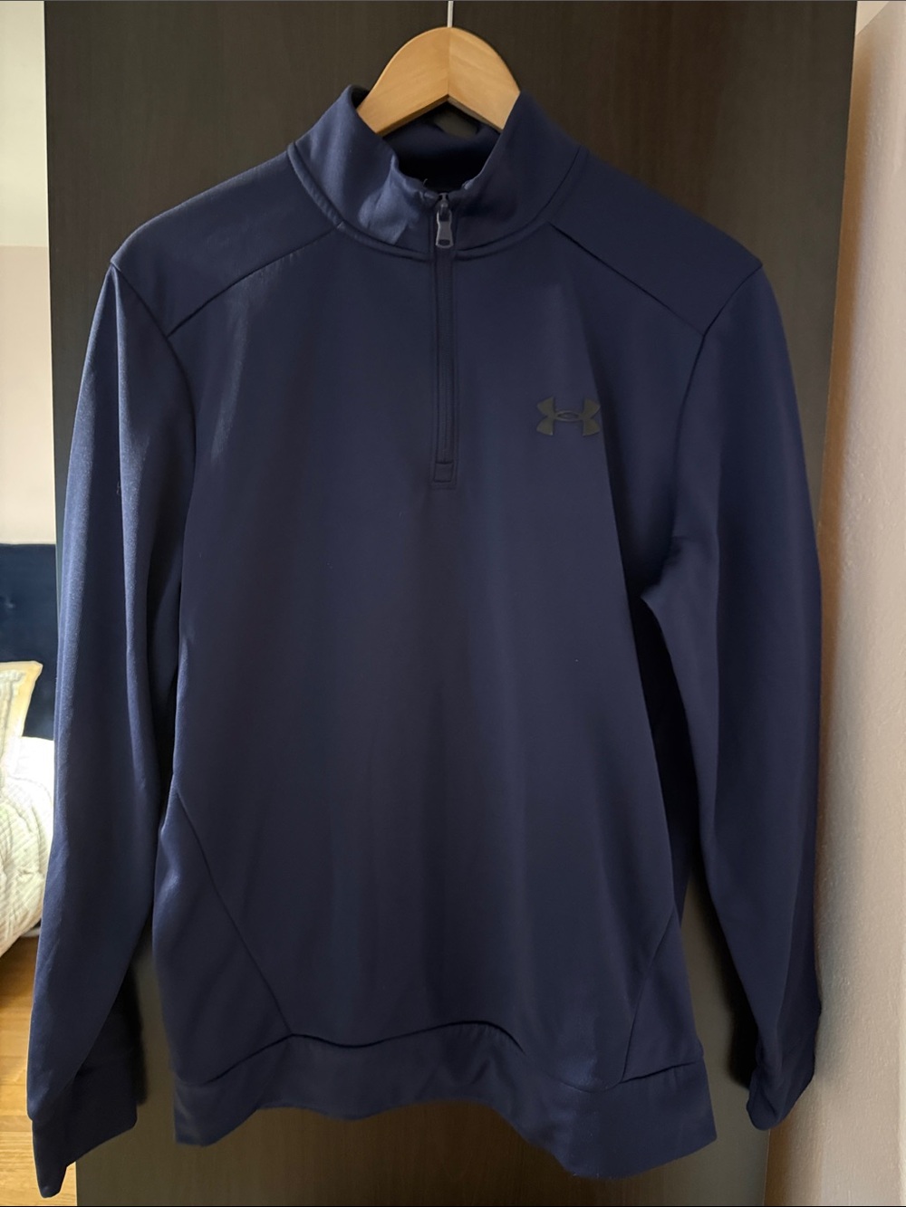 Under Armour Men’s Navy Blue Quarter-Zip Performance Pullover